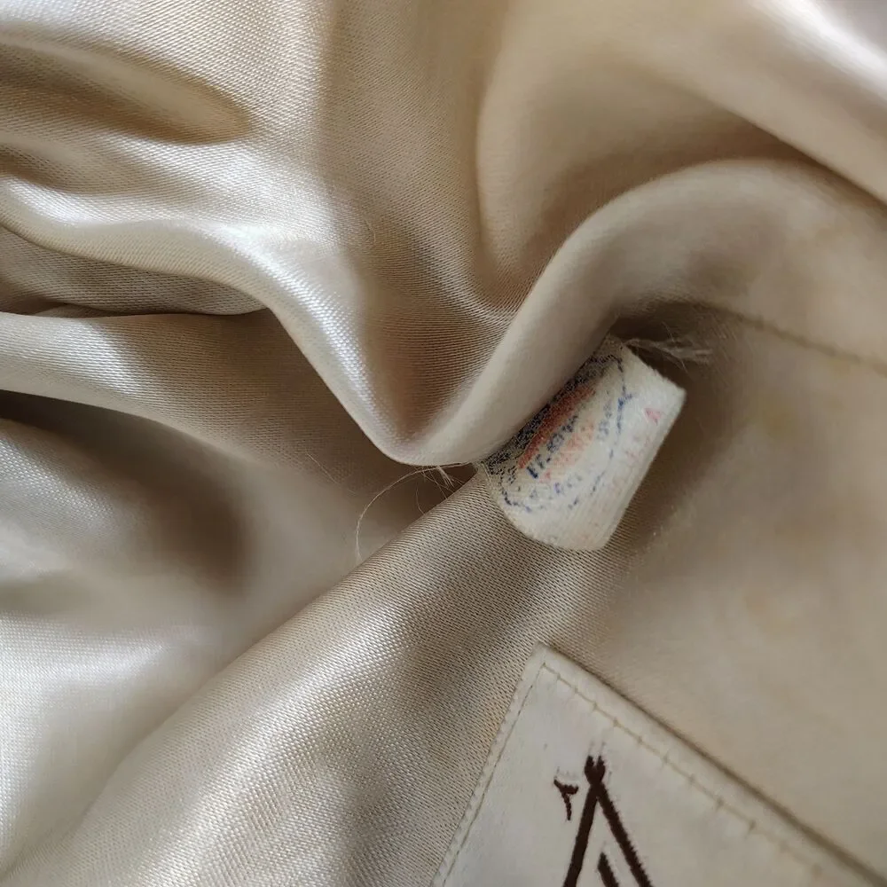 D’Esprit Womens Vintage 70s Faux Fur Toggle Knit Coat Size Small Medium USA Made - Picture 9 of 9